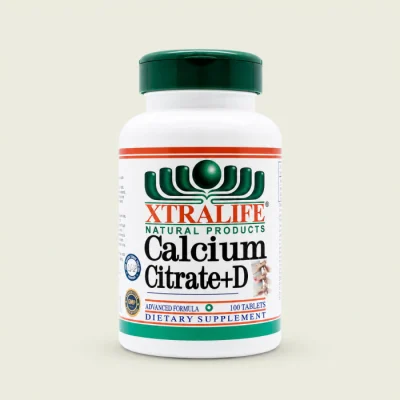 Calcium Citrate & Vitamin D in Capsules  – Xtralife