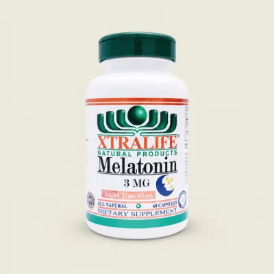 Melatonin Sleep Aid Supplement in Capsules – Xtralife