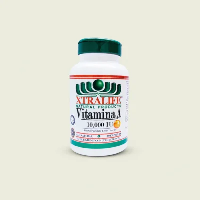 Vitamin A  10,000 UI - 60 Capsules – Xtralife